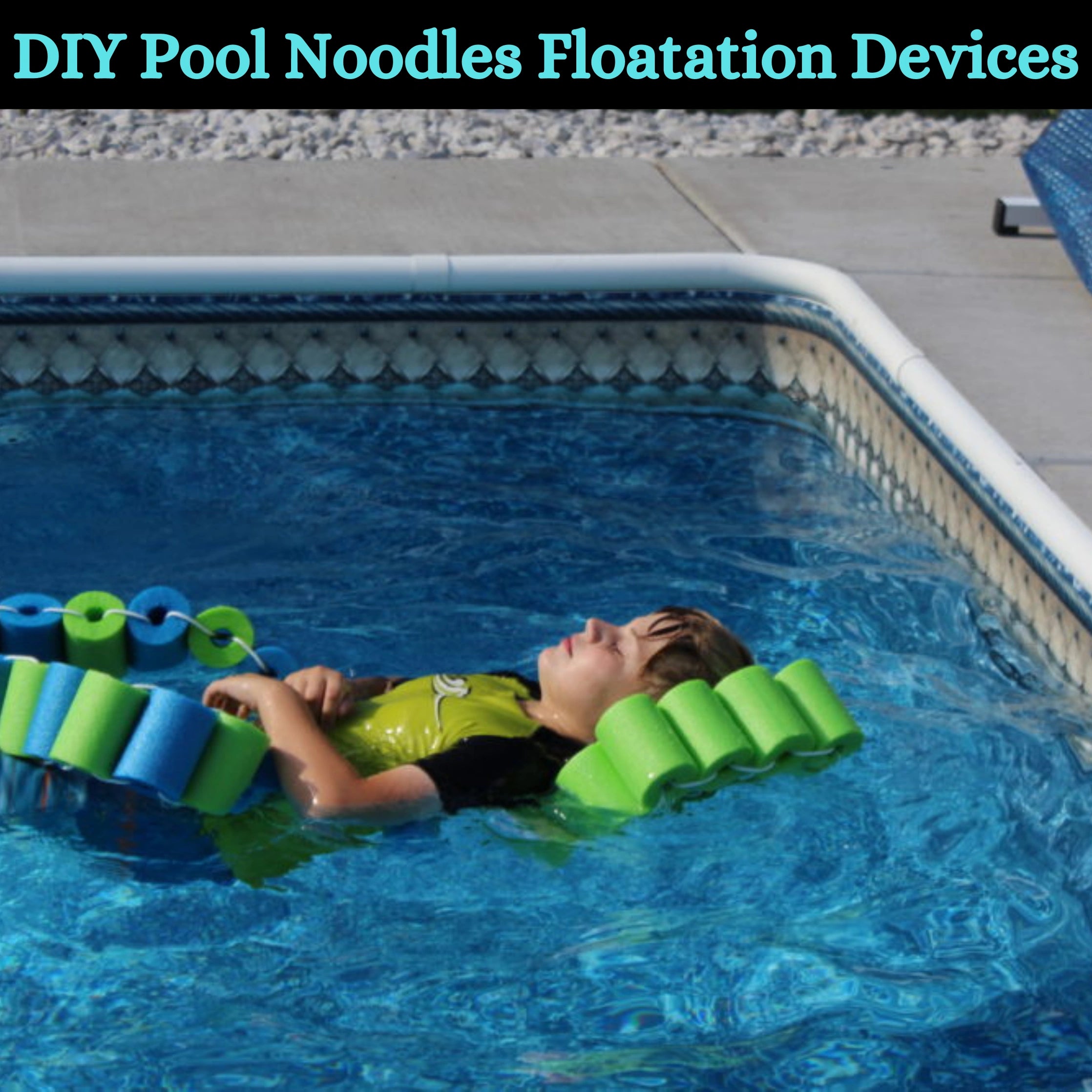 Pool noodle hot sale buoyancy